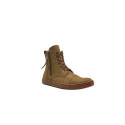 Tato verde graso planta marrón botines de cuero hechos a mano - Cooperative Handmade