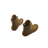 Tato verde graso planta marrón botines de cuero hechos a mano - Cooperative Handmade