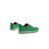 Baires napa verde cian blanco elástico zapatillas de cuero hechas a mano - Cooperative Handmade
