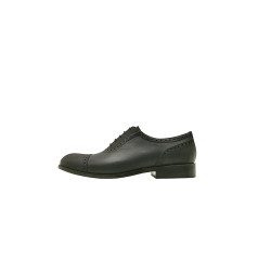 Marqués total black graso napa zapatos de cuero hechos a mano - Cooperative Handmade