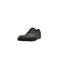 Marqués total black graso napa zapatos de cuero hechos a mano - Cooperative Handmade