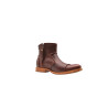 LA69 ranger rojo botines de cuero botineshechos a mano- Cooperative Handmade