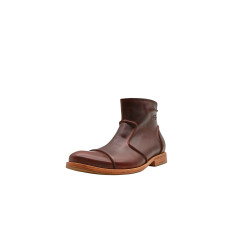 LA69 ranger rojo botines de cuero botineshechos a mano- Cooperative Handmade