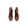 LA69 ranger rojo botines de cuero botineshechos a mano- Cooperative Handmade
