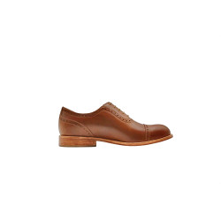 Marqués álamo caramelo zapatos de cuero hechos a mano - Cooperative Handmade