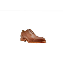 Marqués álamo caramelo zapatos de cuero hechos a mano - Cooperative Handmade