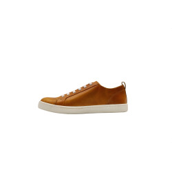 Baires ranger caramelo elástico zapatillas de cuero hechas a mano - Cooperative Handmade