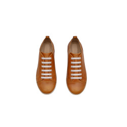 Baires ranger caramelo elástico zapatillas de cuero hechas a mano - Cooperative Handmade