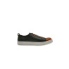 Baires bee versión napa negro álamo caramelo blanco zapatillas de cuero hechas a mano - Cooperative Handmade