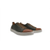 Baires bee versión napa negro álamo caramelo blanco zapatillas de cuero hechas a mano - Cooperative Handmade