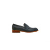 Otto version B azul océano graso mocasines de cuero hechos a mano - Cooperative Handmade