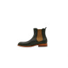 Hache versión B napa negro marrón botines de cuero hechos a mano - Cooperative Handmade