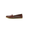 Pampa Fem ranger rojo detalles amarillo zapatos flat de cuero hechos a mano - Cooperative Handmade