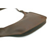 Toba marrón graso bolso de hombro de cuero hecho a mano - Cooperative Handmade