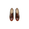Pour Cecile rojo zapatos de cuero hechos a mano - Cooperative Handmade