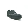 Borges Version Joao negro graso mate napa negro zapatos de cuero hechos a mano - Cooperative Handmade