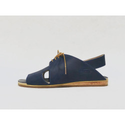 Selva cuero graso azul