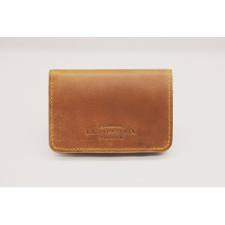 1656 billetera de cuero hecha a mano ranger caramelo