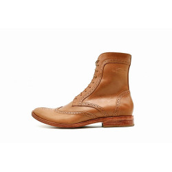 Coco ranger caramelo zapatos de cuero hecho a mano - Cooperative Handmade